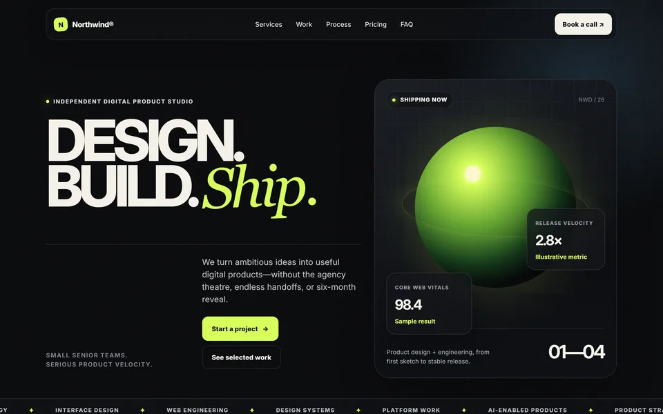 Modern Business Website